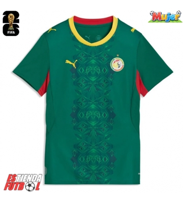 Senegal Segunda Equipación Mujer Mundial 2026 Manga Corta